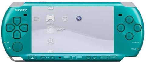 PSP Slim&Lite 3000 Console, Turquoise Green, Unboxed